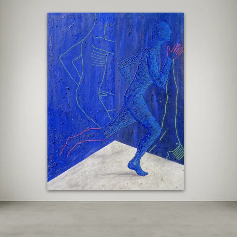 Dos niveles II
200 x 150 cm