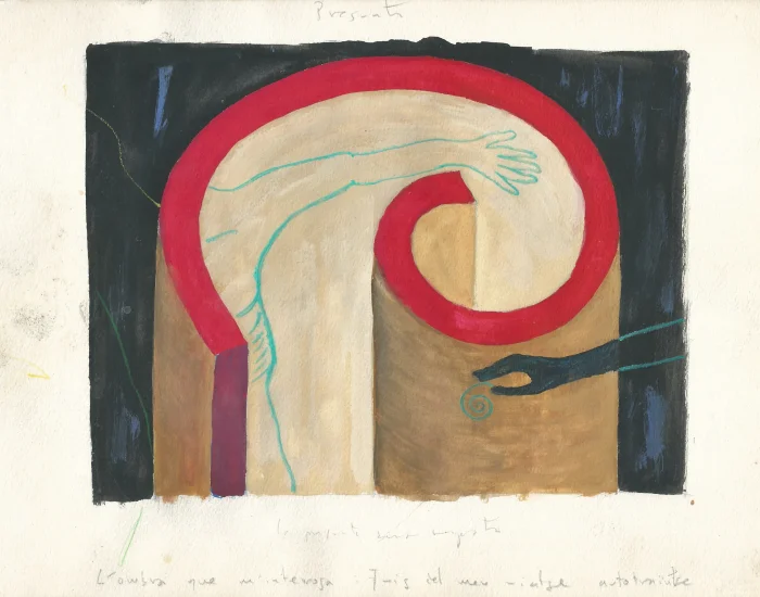 Estudio preparatorio de «La forma del Todo IV»