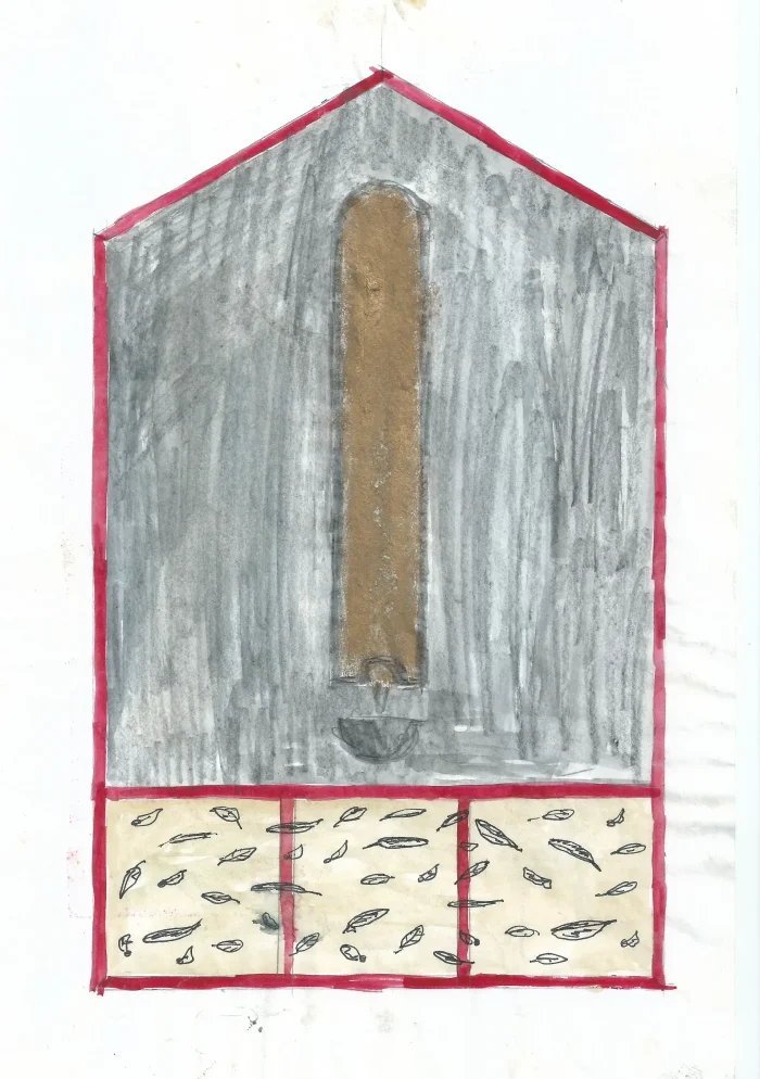 Boceto para Al pie del árbol