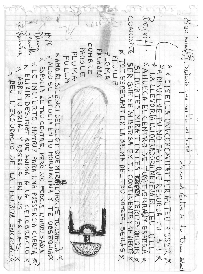 Boceto para Al pie del árbol